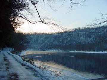 Allegheny River view from Eagles Landing