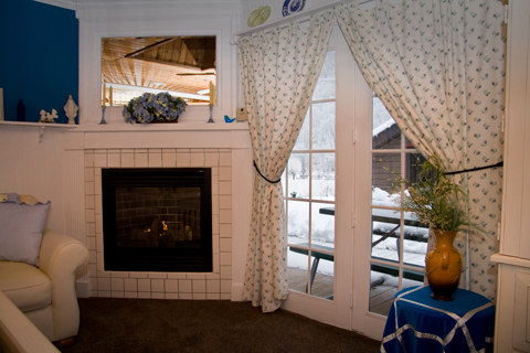 Turtle Dove fireplace